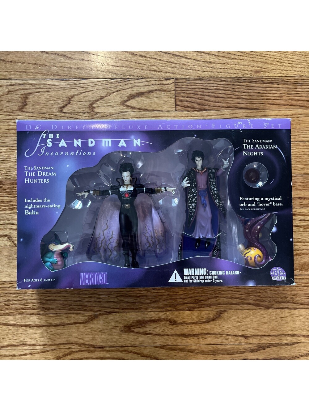 DC Direct the Sandman Incarnations the Arabian Nights Deluxe Action Figure Set